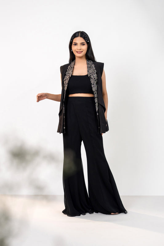 Gardenia Blazer Set
