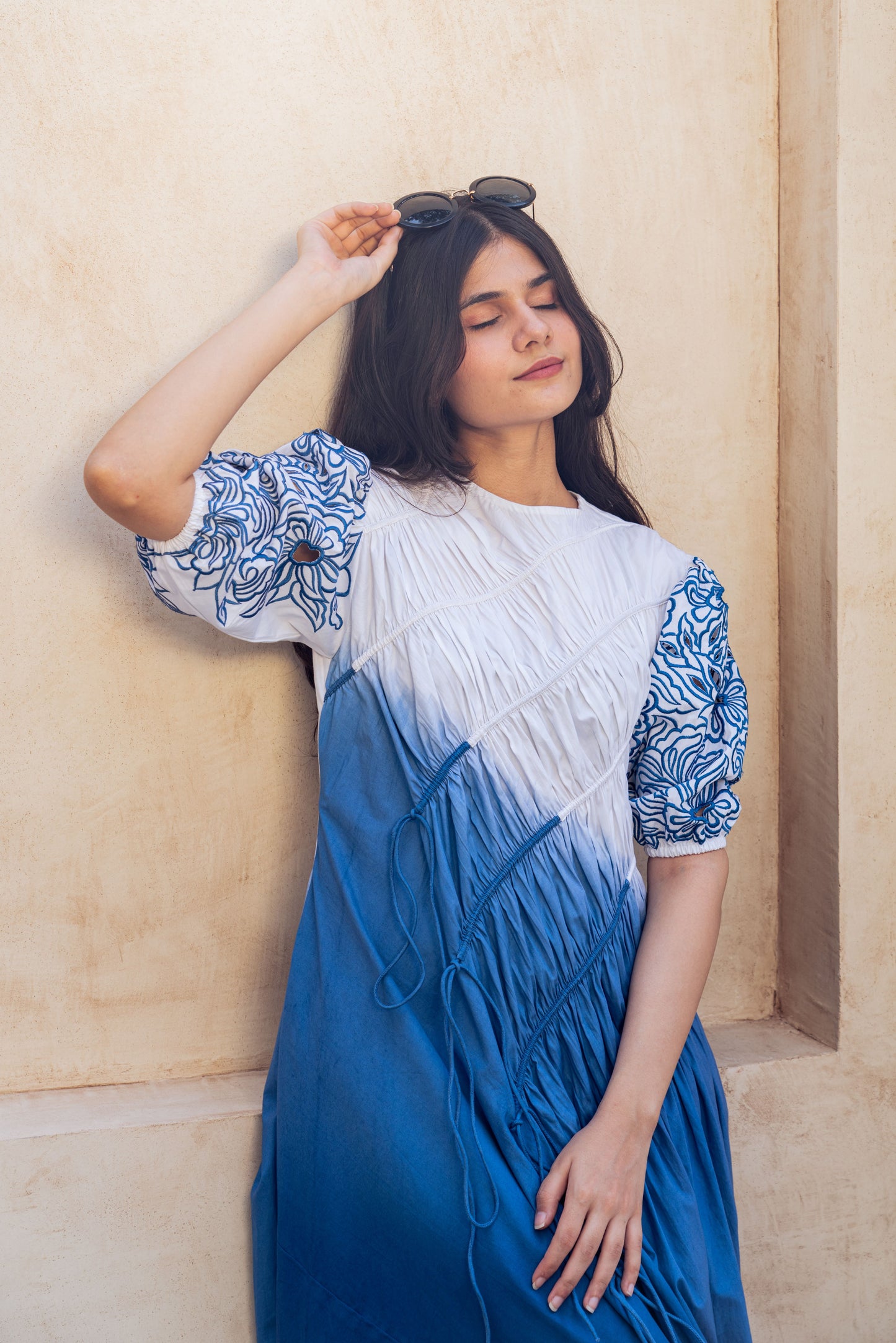 Shaded String Dress