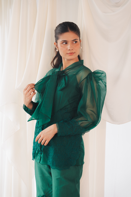 Echo Shirt in Deep Green