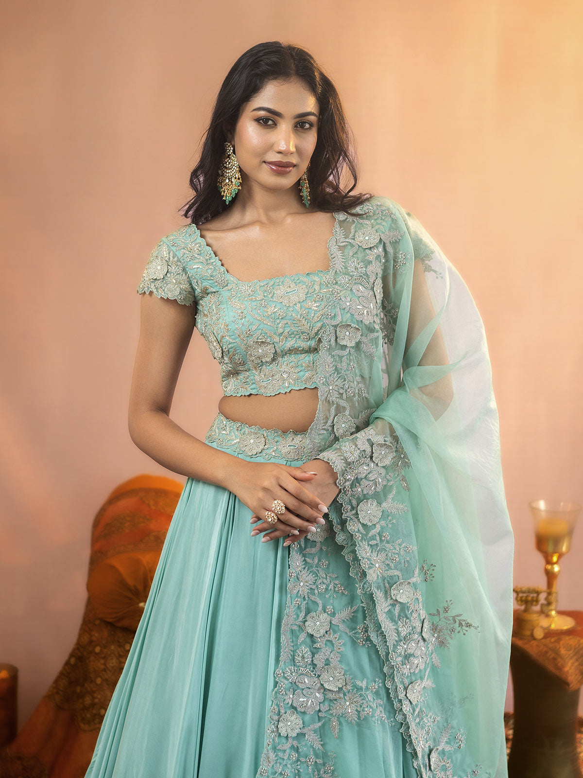 Damini-Chandini Lehenga Set