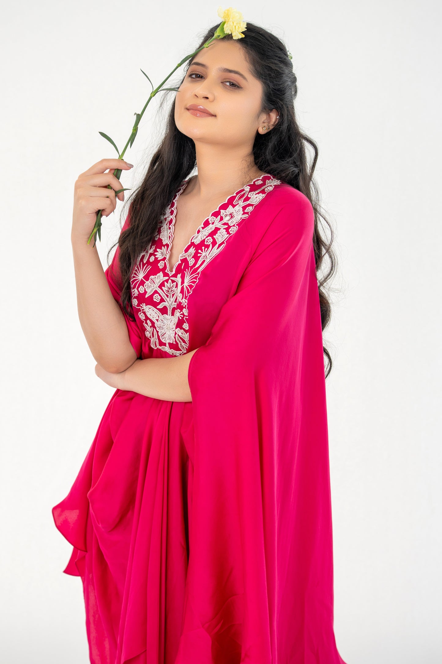 Ruby Kaftan Set