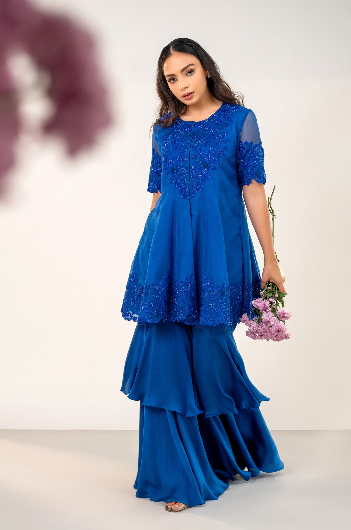 Bloom Bell Sharara Set