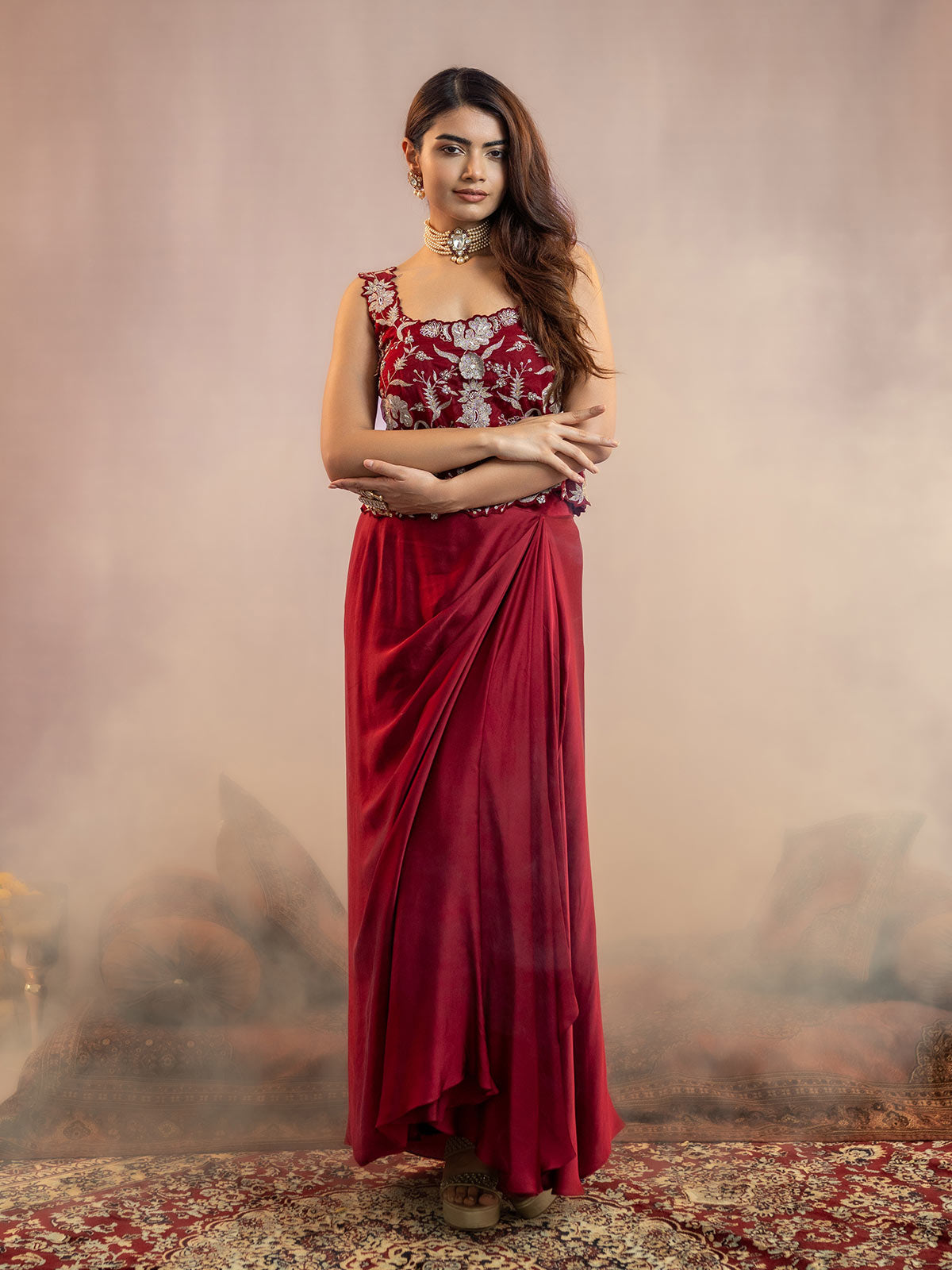 Falak Skirt Set