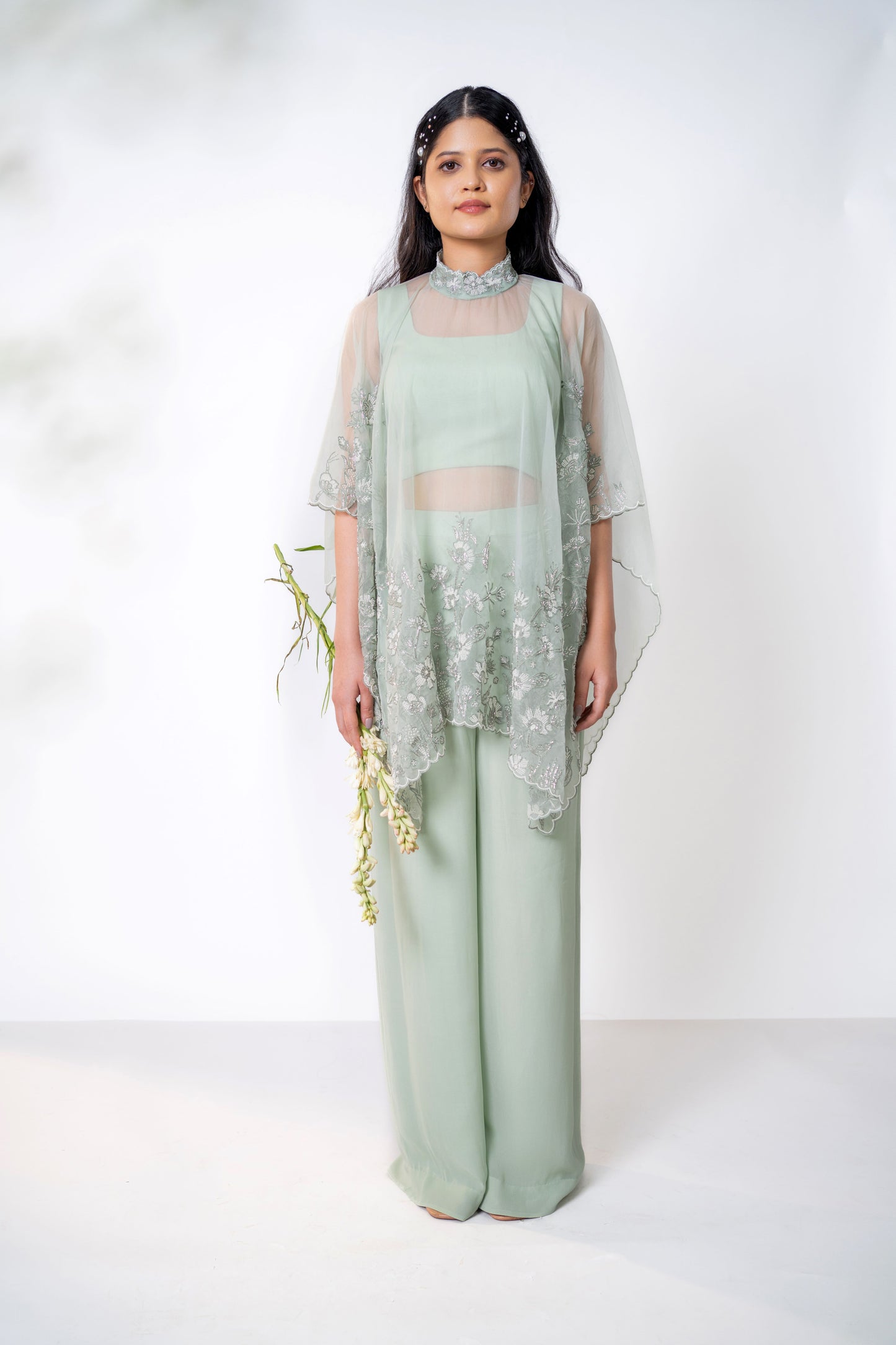 Garden Poncho Set