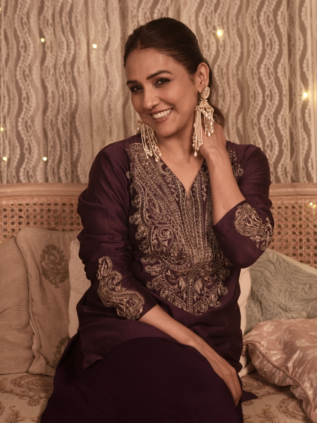 Neeti Mohan in Kolka Kurta Set