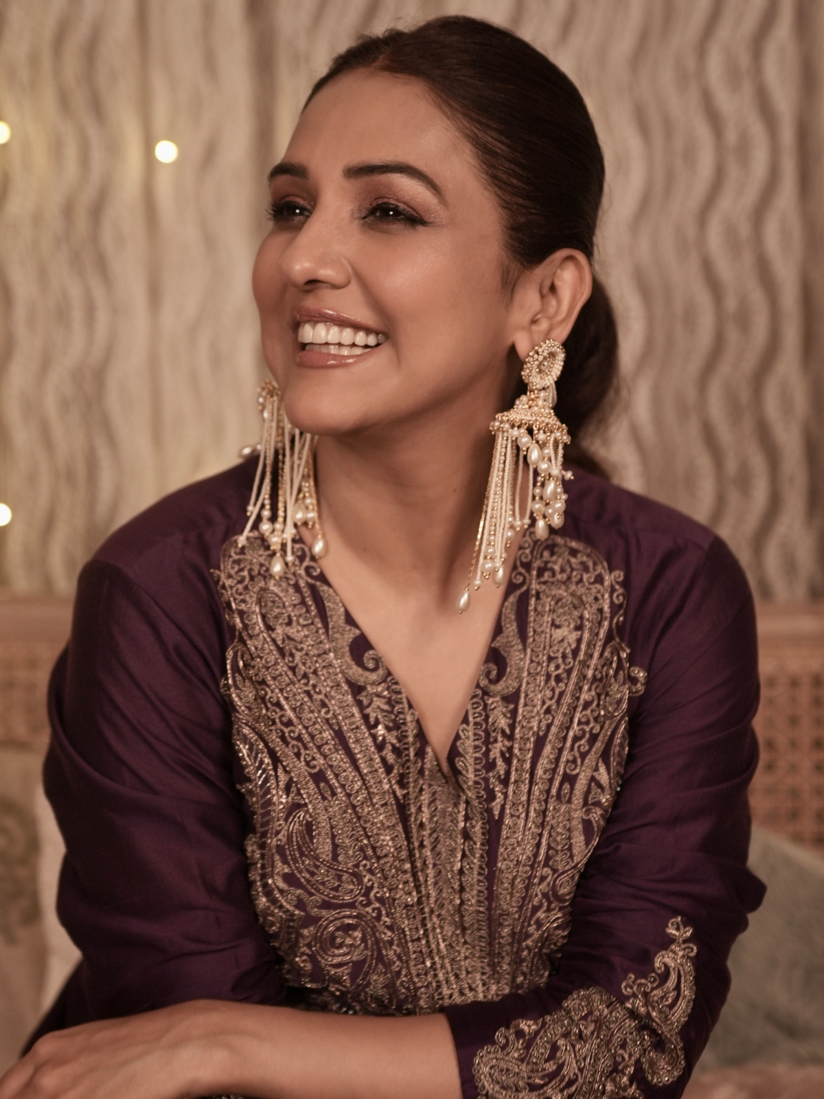 Neeti Mohan in Kolka Kurta Set