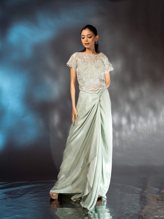 Adella Knot Skirt Set
