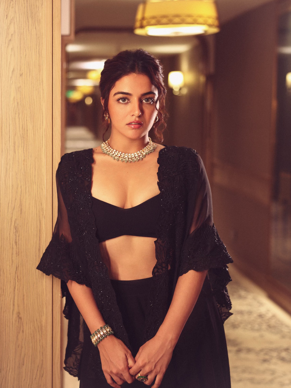 Wamiqa Gabbi in Isla Cape Set