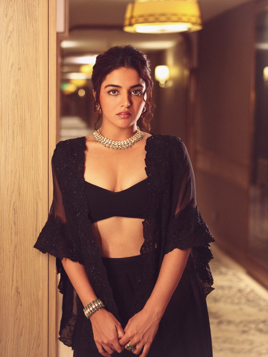 Wamiqa Gabbi in Isla Cape Set