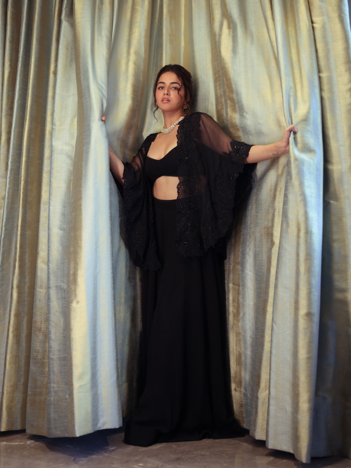 Wamiqa Gabbi in Isla Cape Set