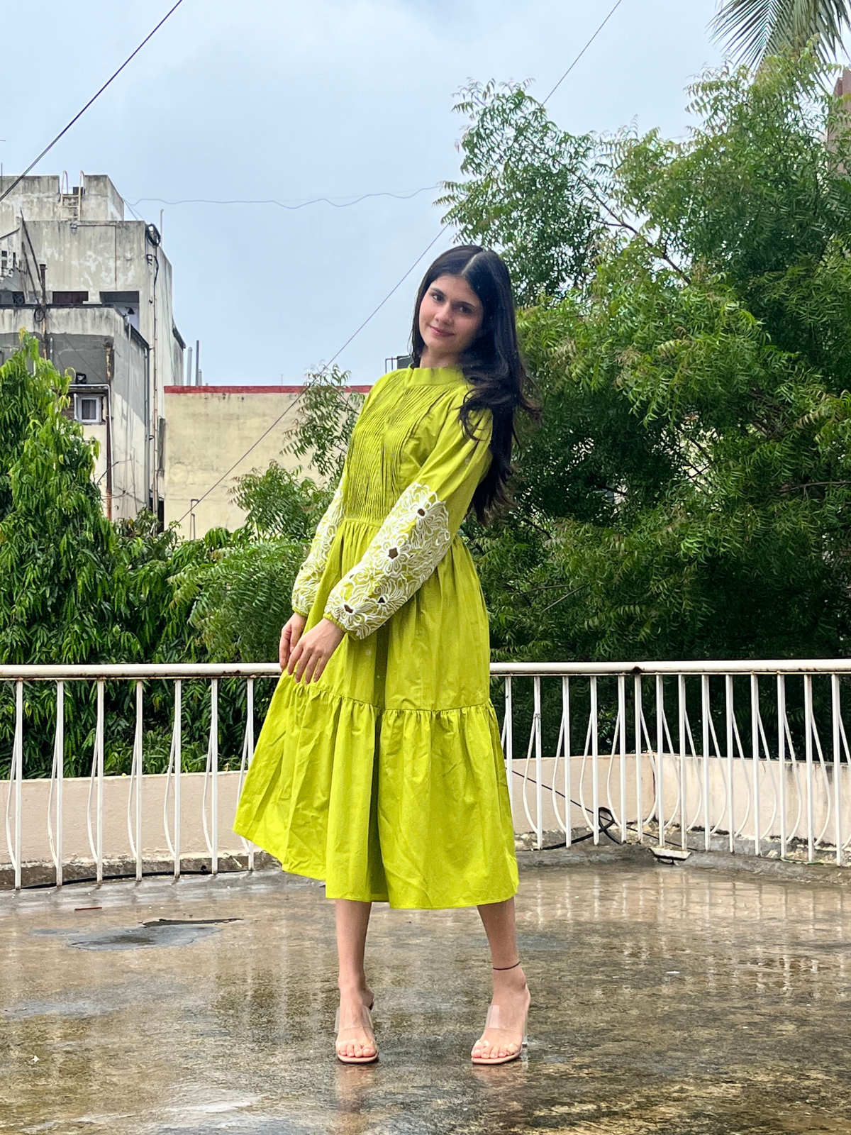 Lime Summer Dress