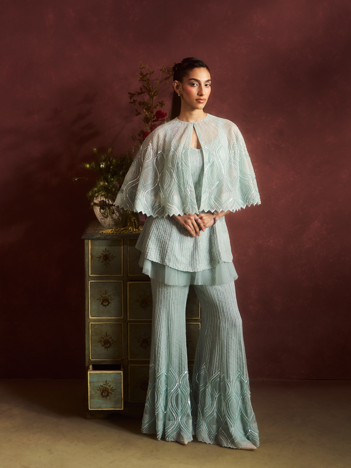 Celeste Cape Set