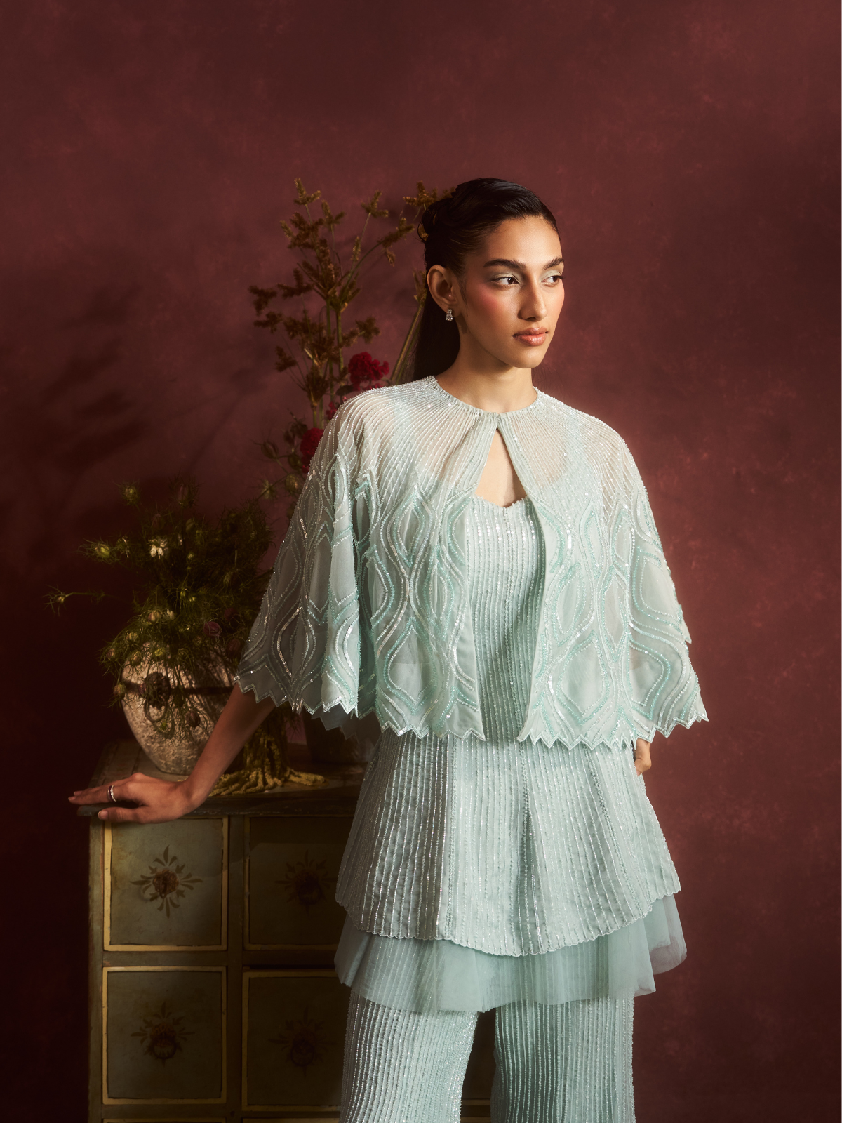 Celeste Cape Set