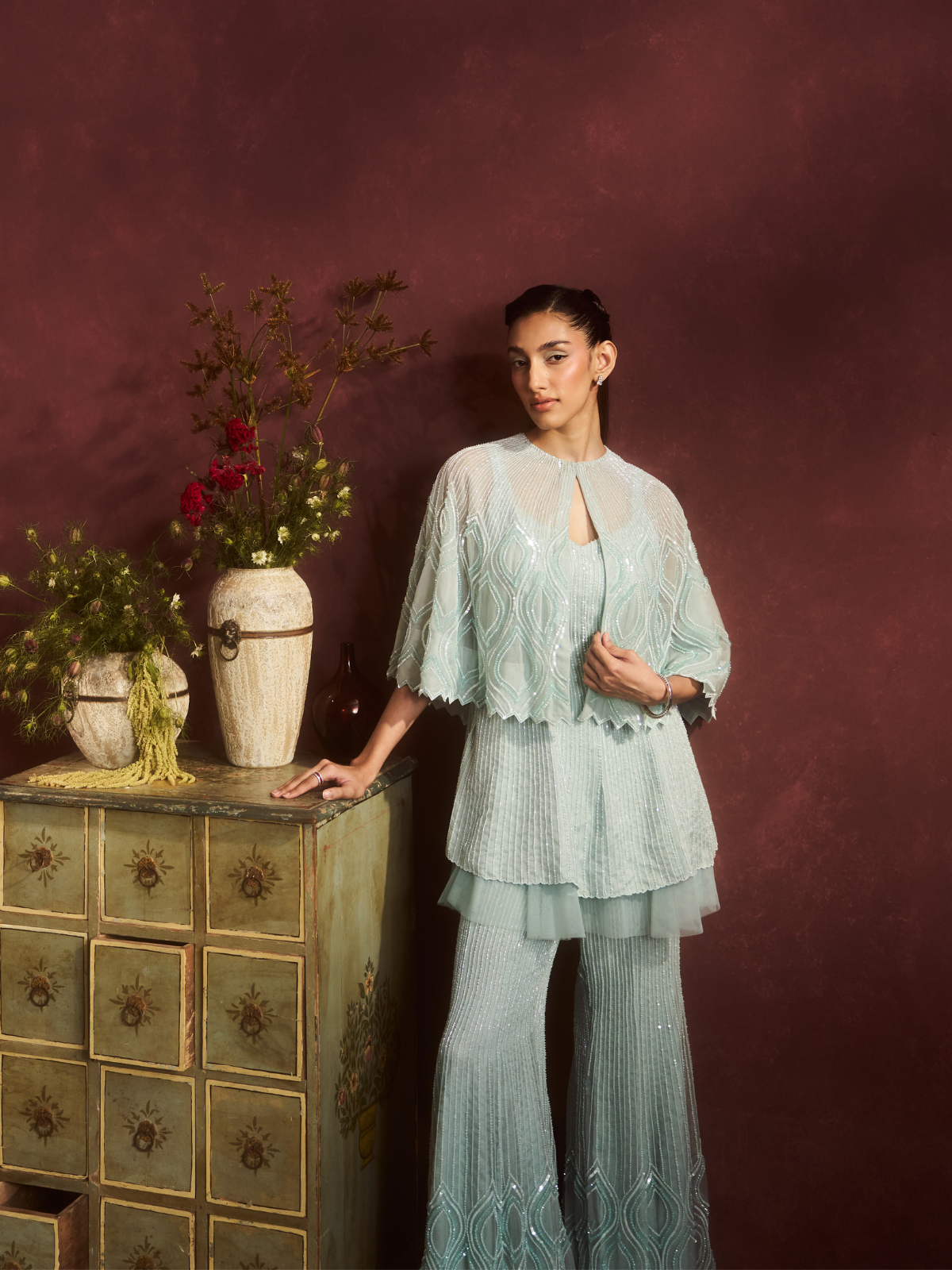 Celeste Cape Set