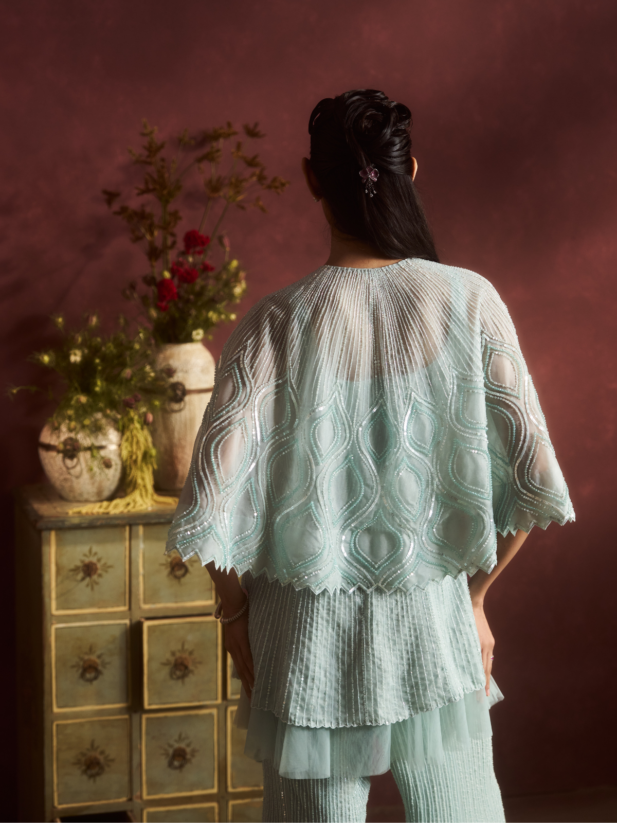 Celeste Cape Set