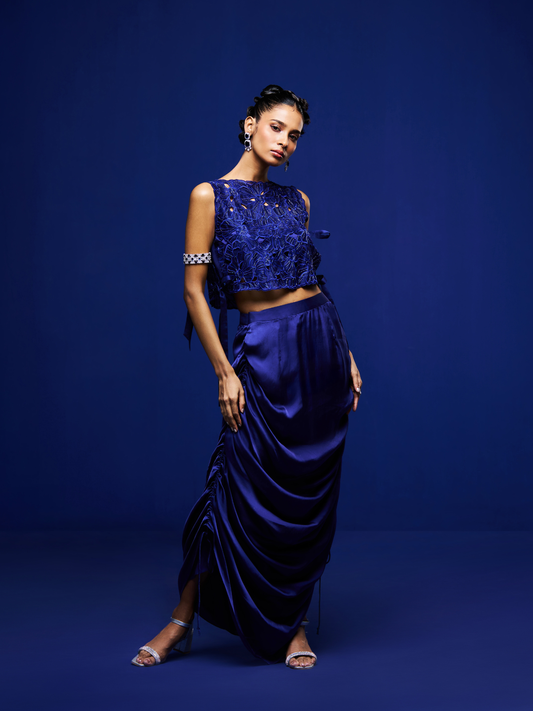 Ion Tie-up Skirt Set