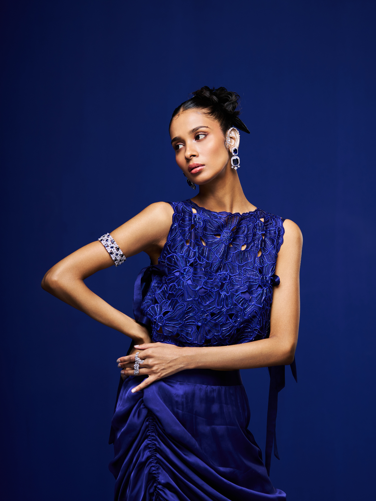 Ion Tie-up Skirt Set