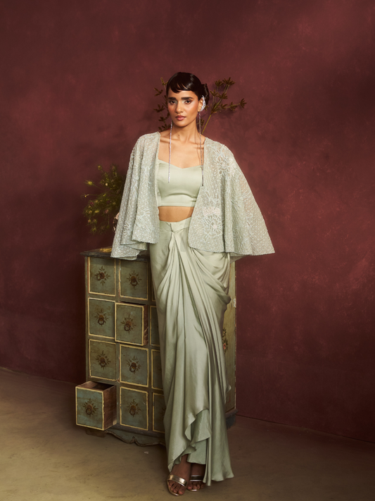 Sage Serenity Drape Set