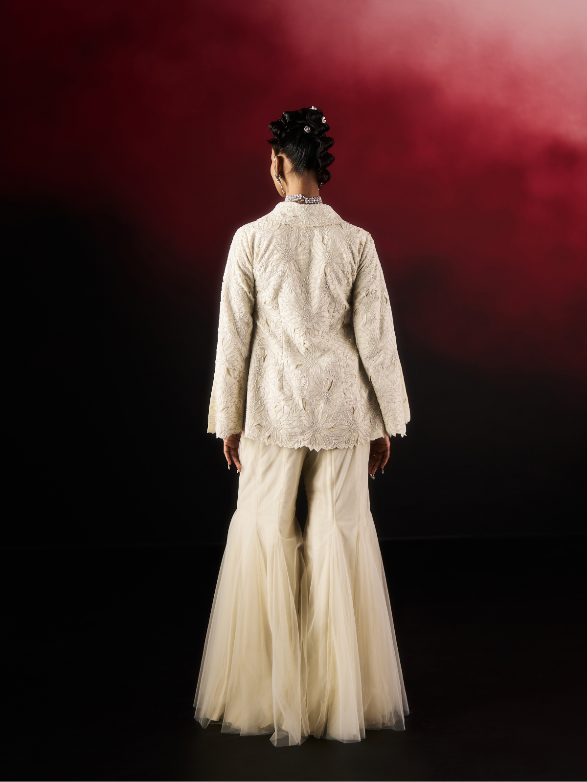 Pearl Glow Blazer Set
