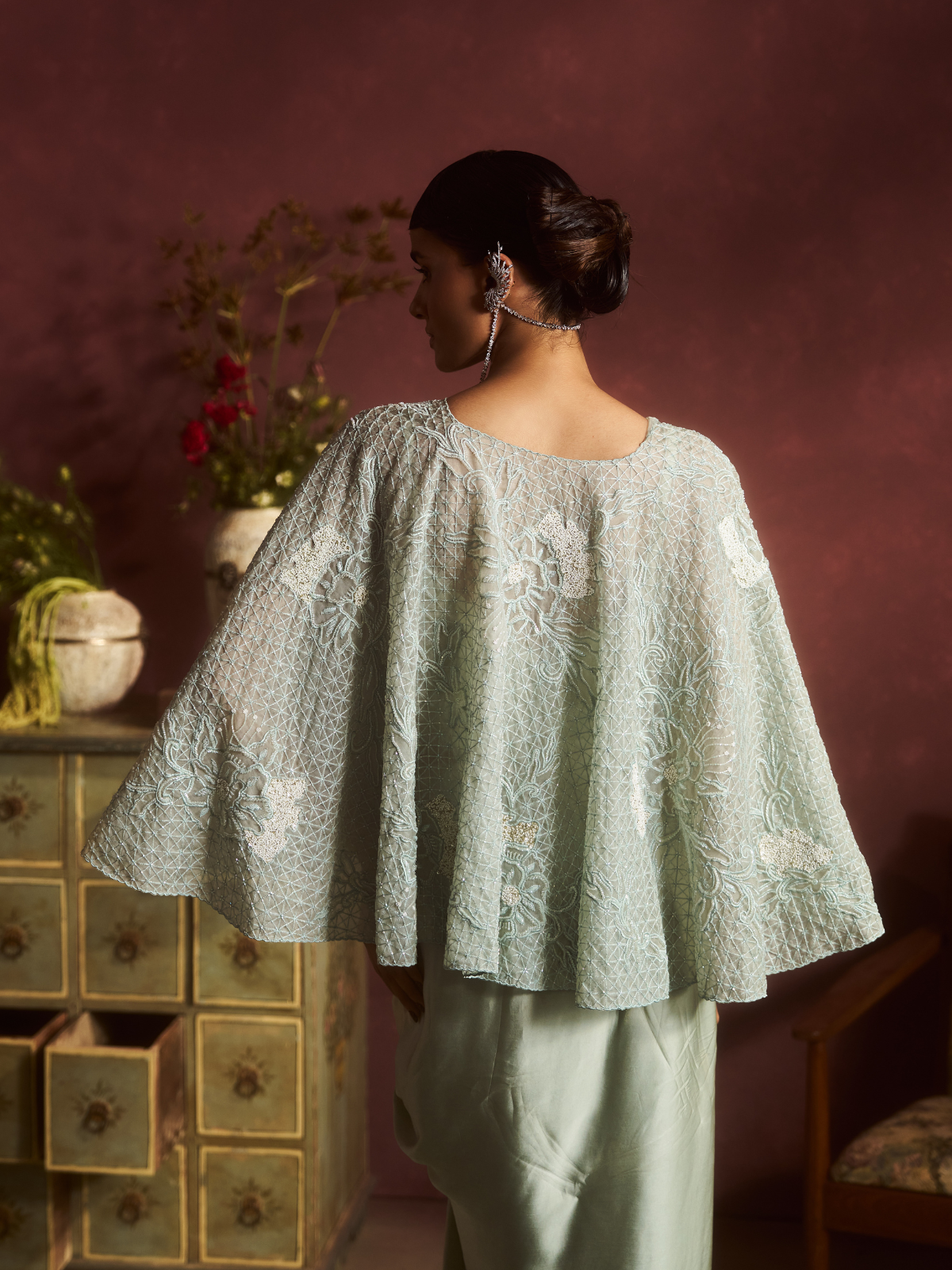 Sage Serenity Drape Set