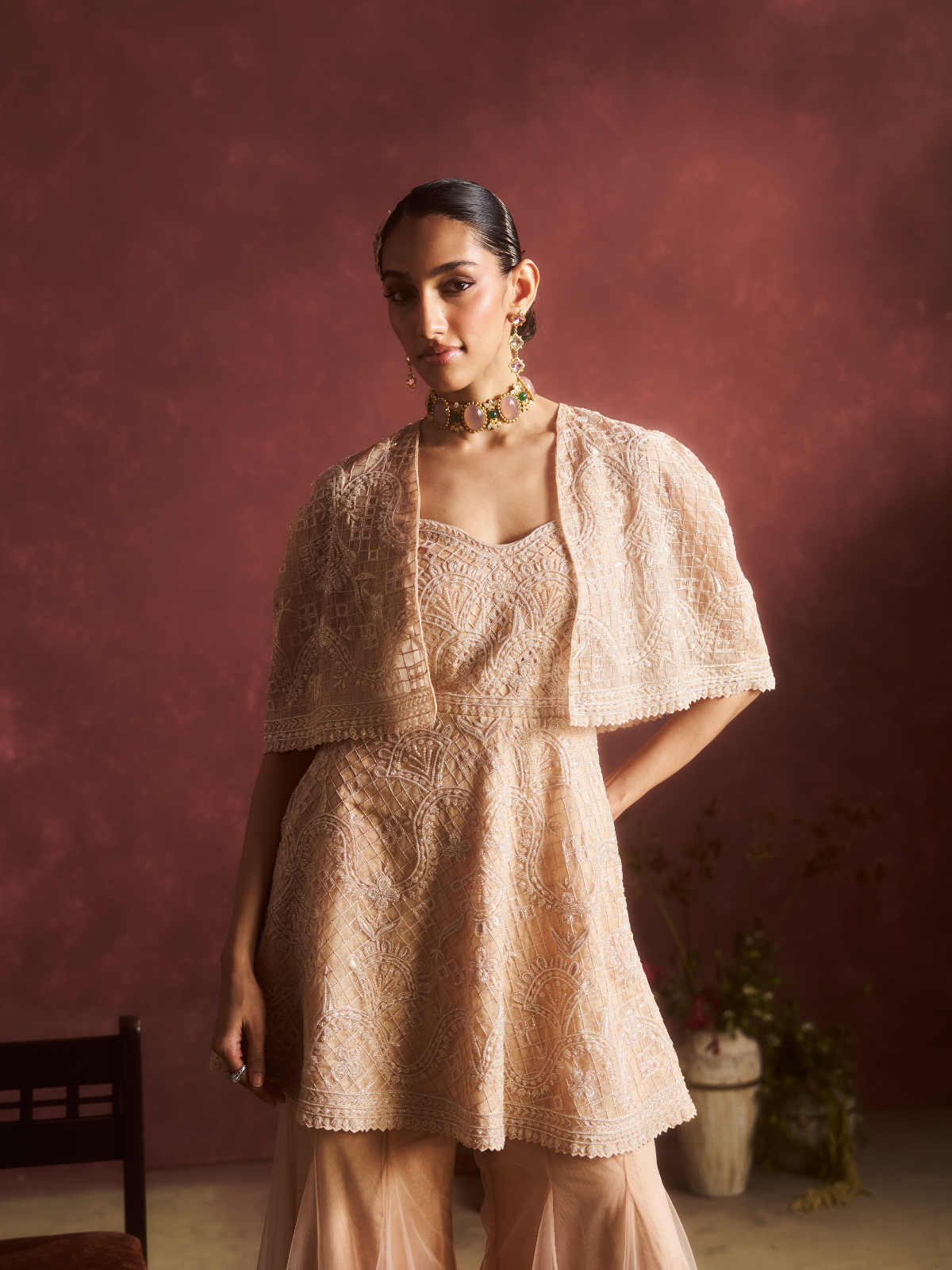 Blush Heritage Flare Set