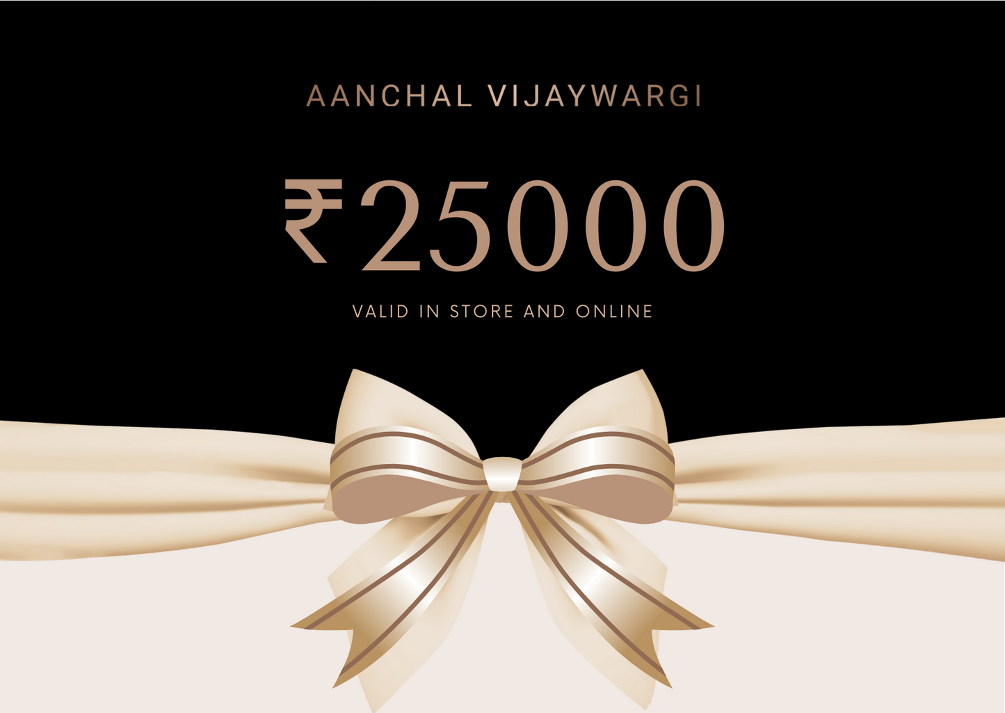 Gift Card INR 25,000
