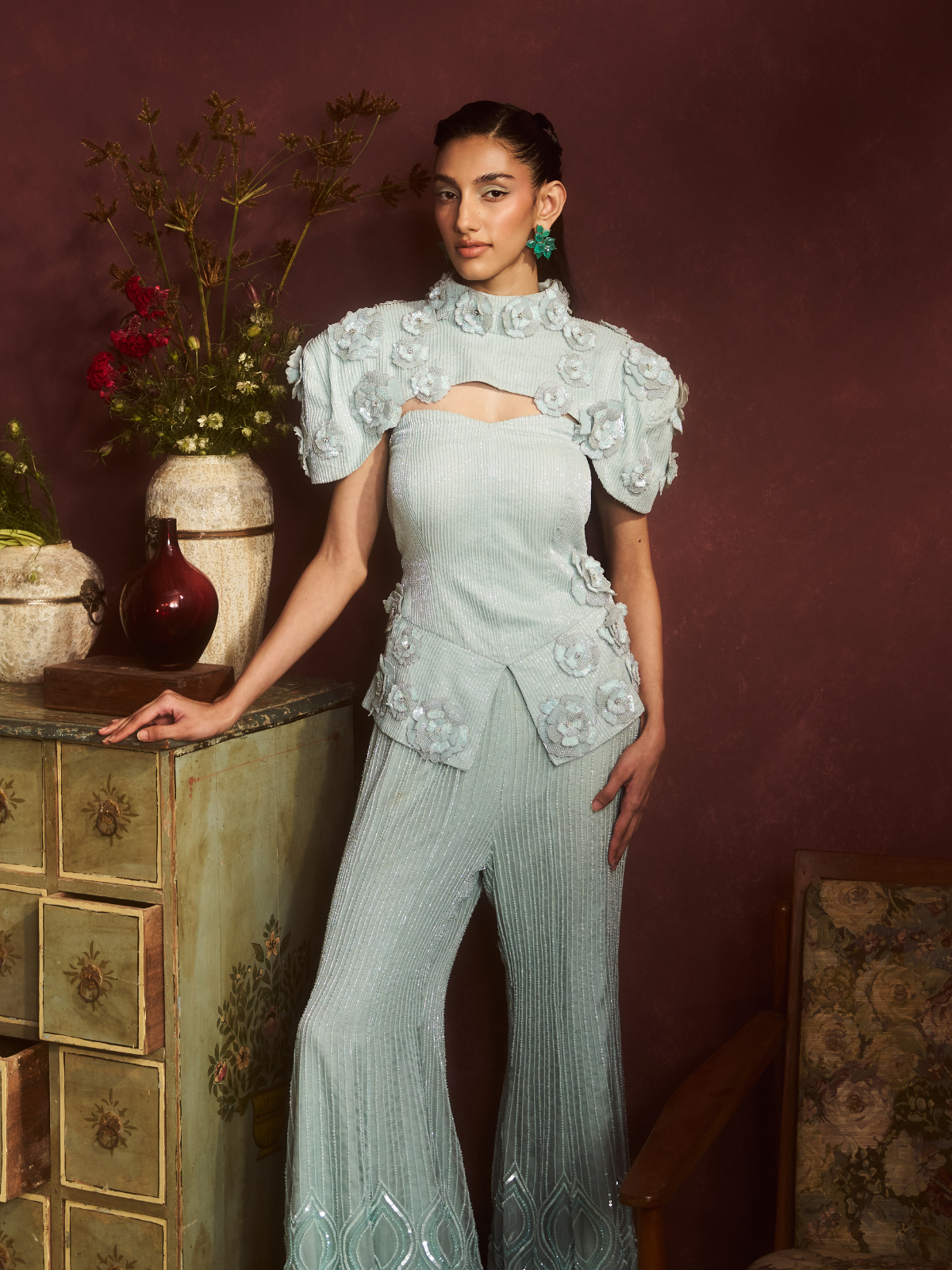 Frosted Bloom Flare Set
