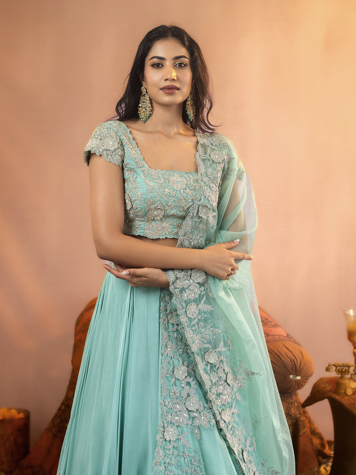 Damini-Chandini Lehenga Set