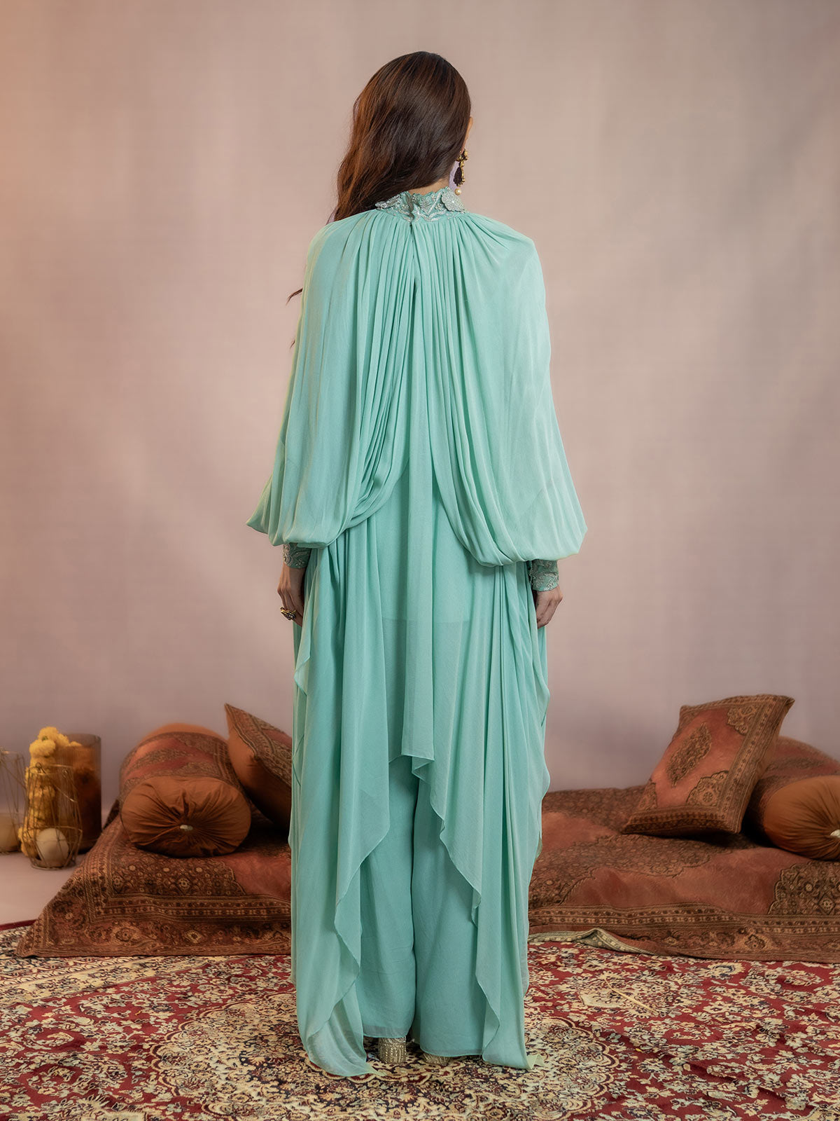 Akira- Draped Kaftan Firzoa