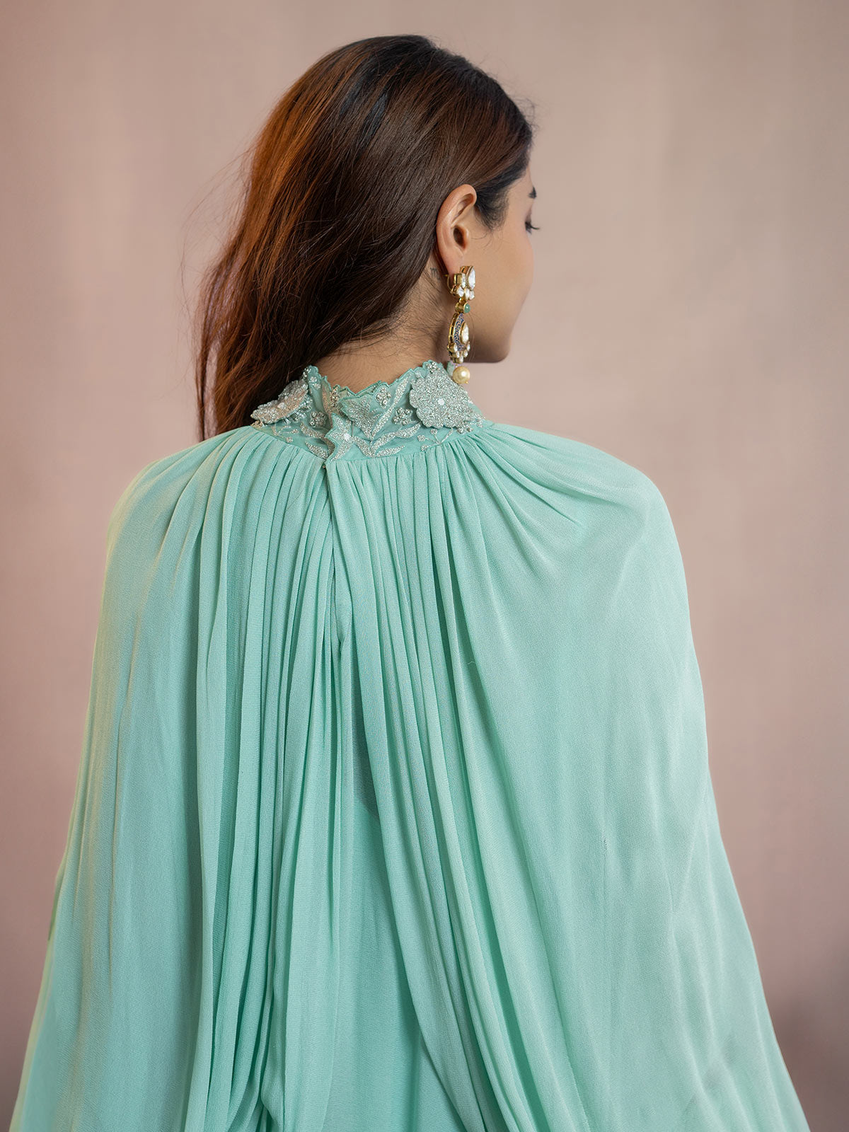 Akira- Draped Kaftan Firzoa