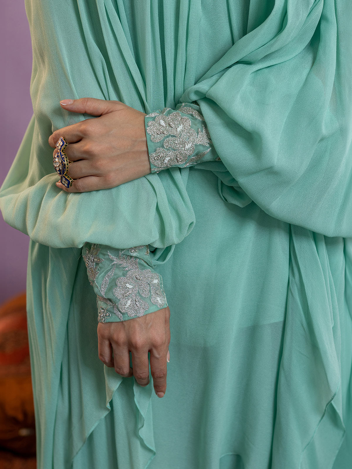 Akira- Draped Kaftan Firzoa