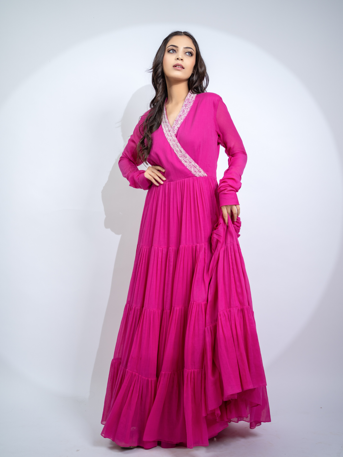 Rani Pink Angrakha