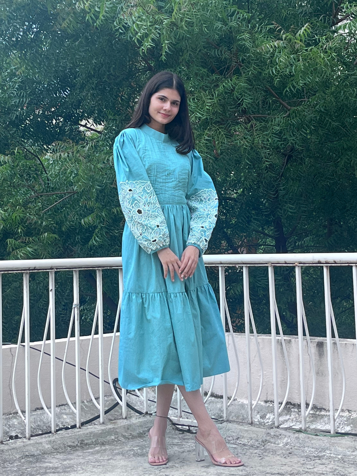 Sky Blue Summer Dress